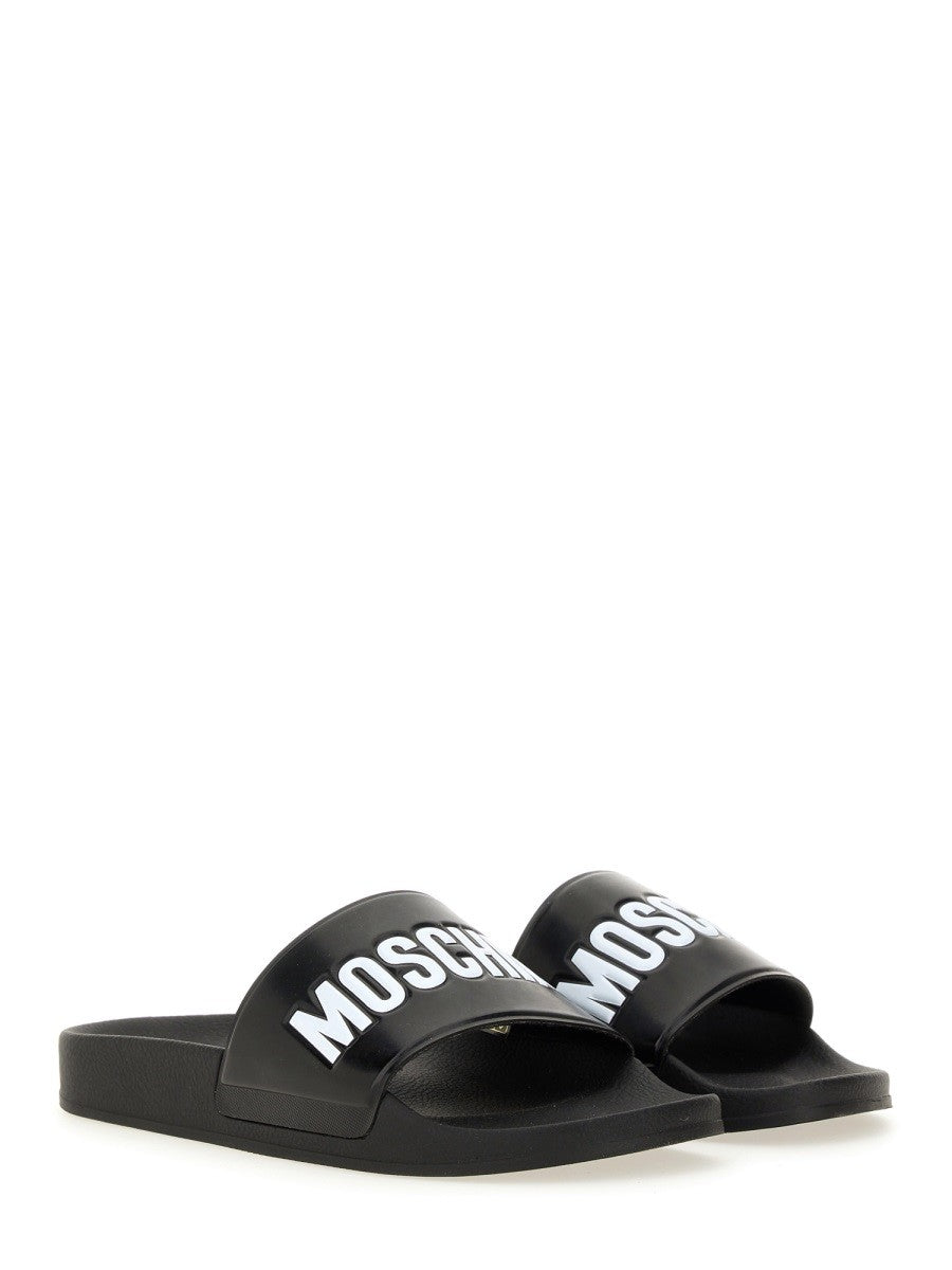 Moschino SLIP-ON SLIPPER WITH LOGO