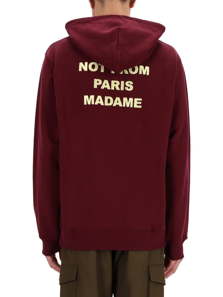 Drole De Monsieur "SLOGAN" SWEATSHIRT