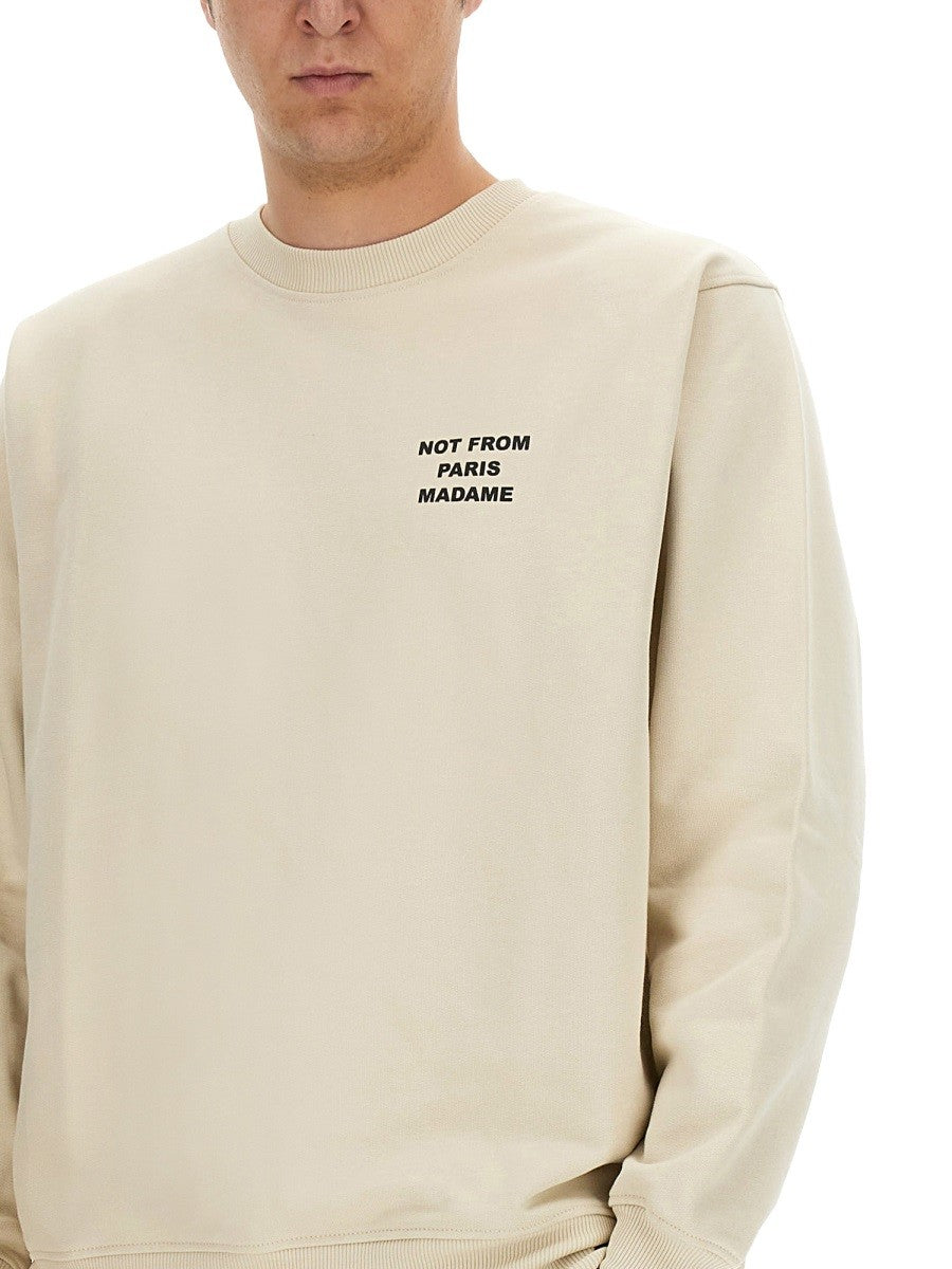 Drole De Monsieur "SLOGAN" SWEATSHIRT