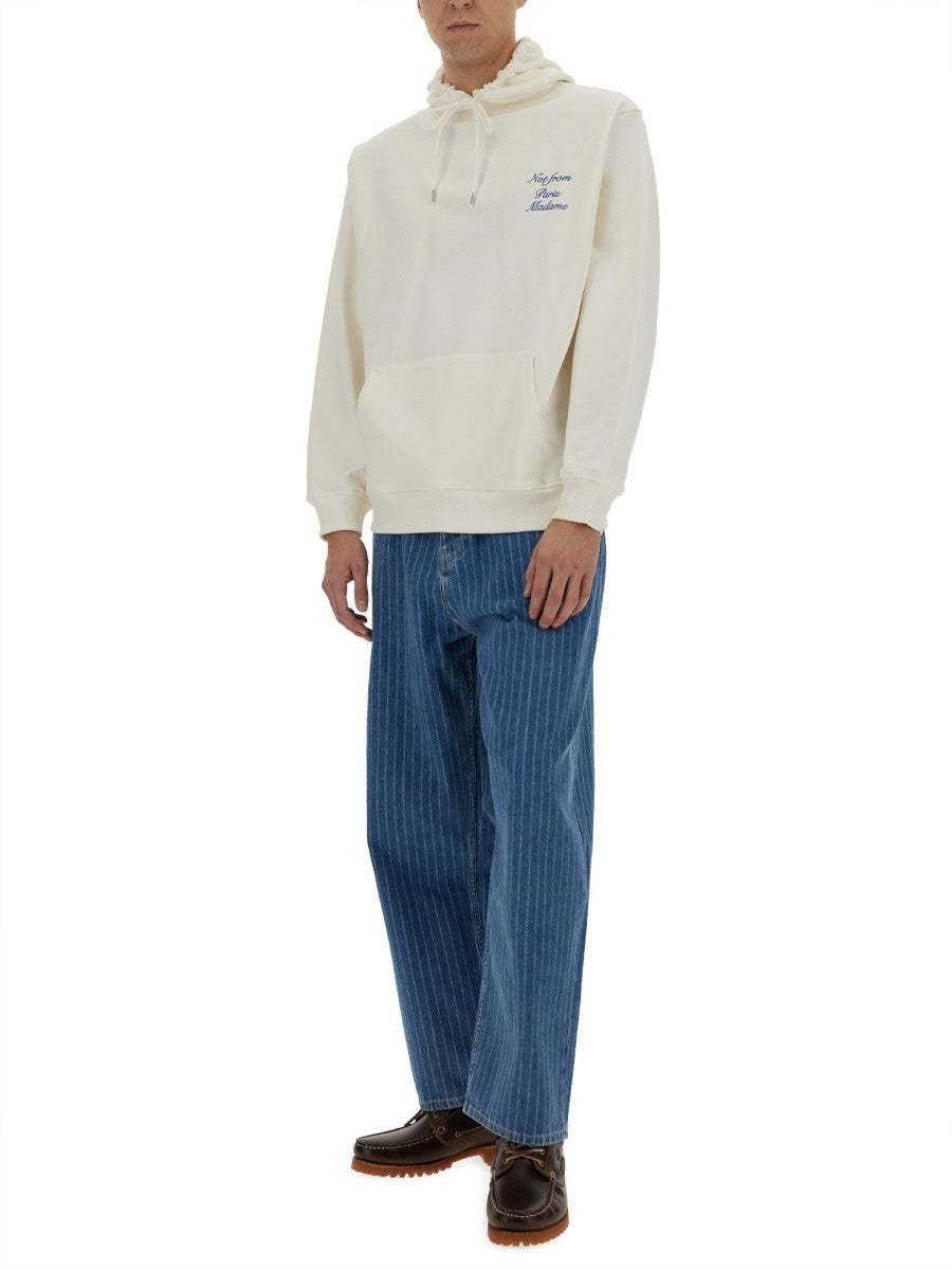 Drole De Monsieur "SLOGAN" SWEATSHIRT