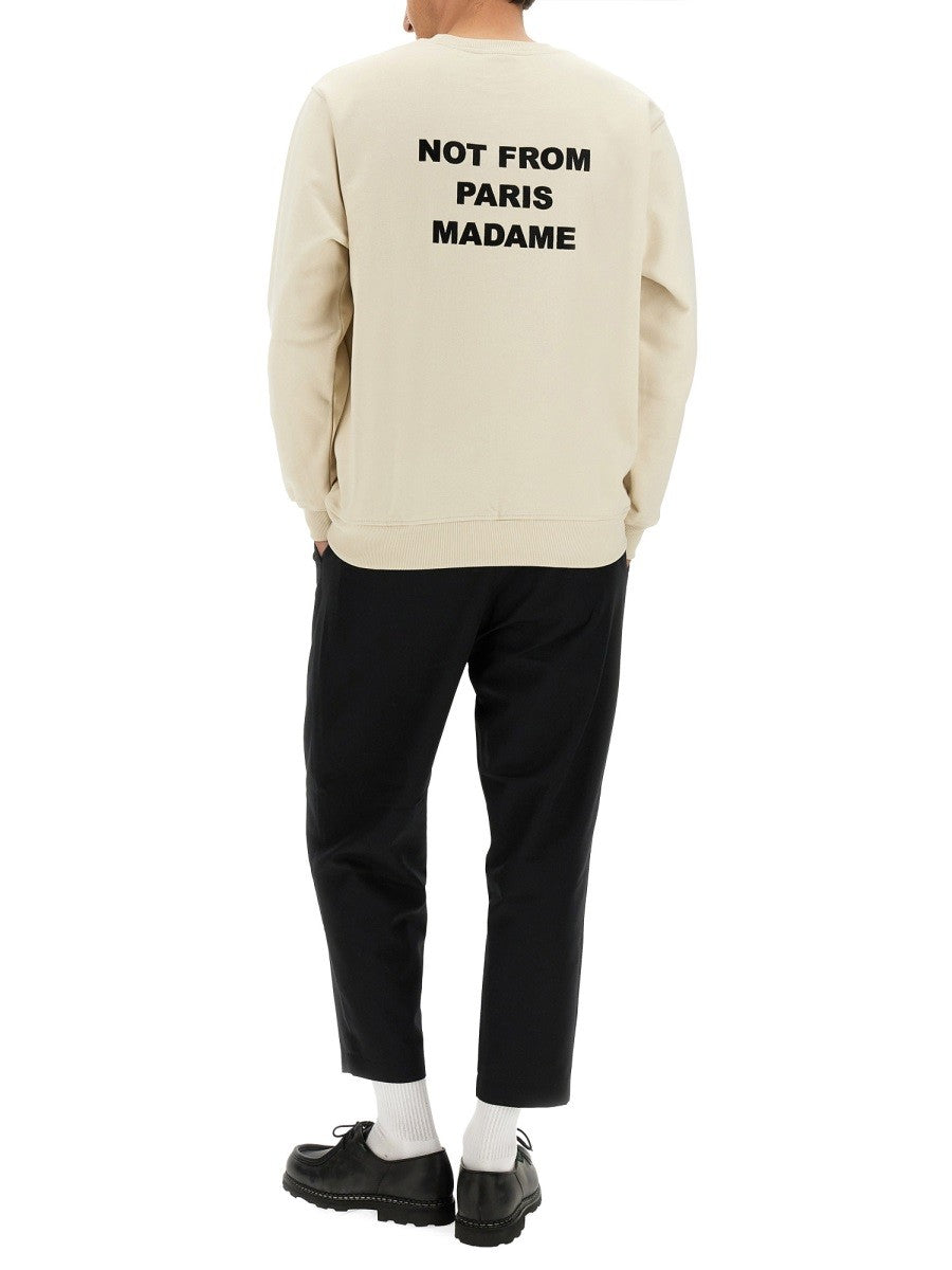 Drole De Monsieur "SLOGAN" SWEATSHIRT