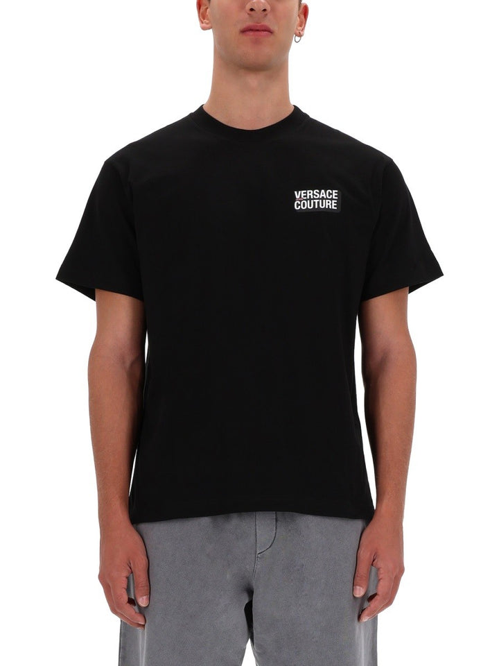 Versace Jeans Couture SMALL SQUARE LOGO T-SHIRT