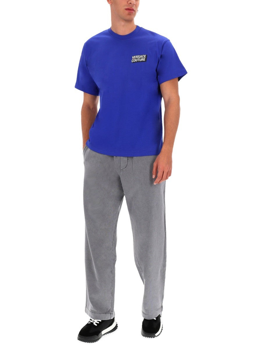 Versace Jeans Couture SMALL SQUARE LOGO T-SHIRT