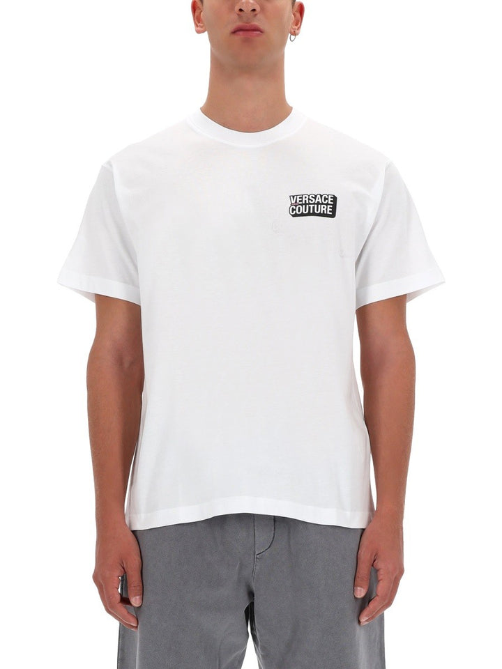 Versace Jeans Couture SMALL SQUARE LOGO T-SHIRT