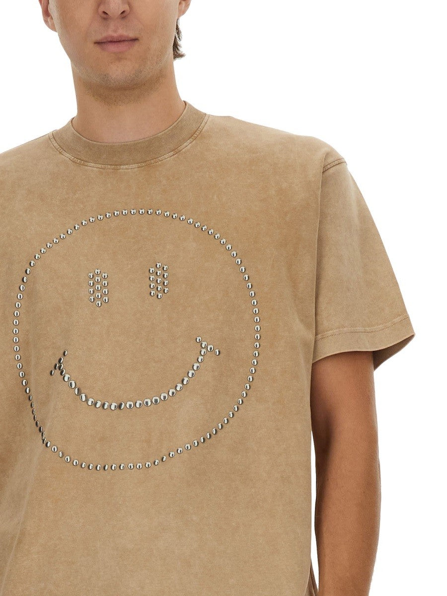 Moschino "SMILEY®" HEAVY COTTON T-SHIRT