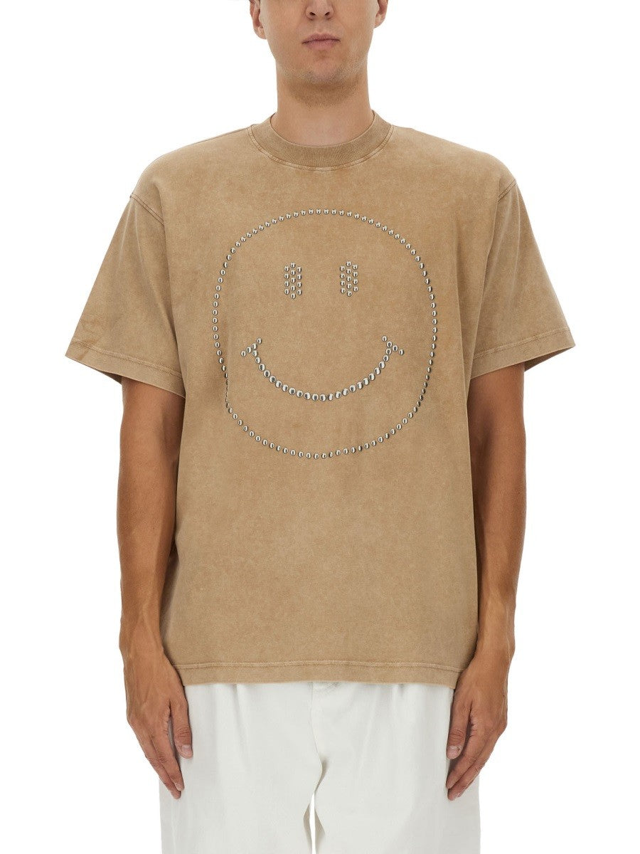 Moschino "SMILEY®" HEAVY COTTON T-SHIRT