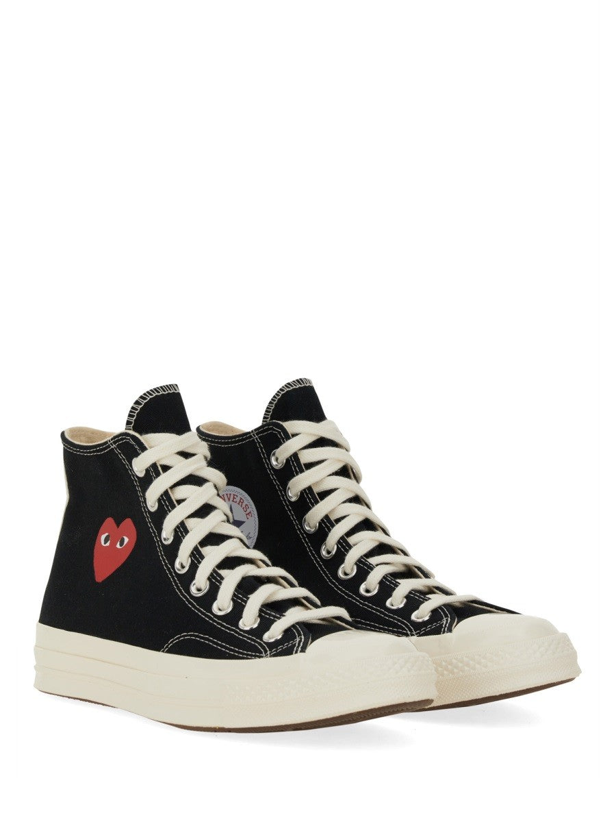 COMME DES GARCONS PLAY CONVERSE SNEAKER CON LOGO
