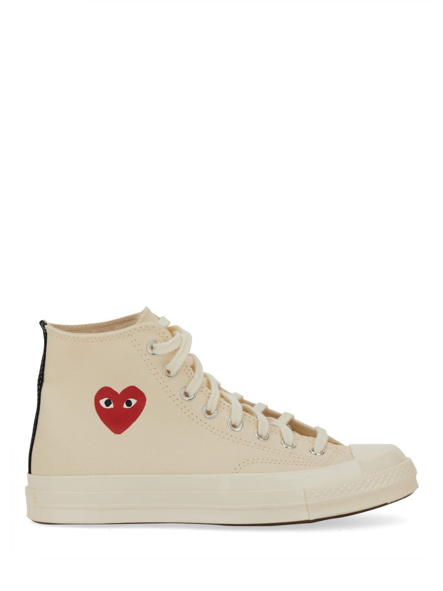 COMME DES GARCONS PLAY CONVERSE SNEAKER CON LOGO