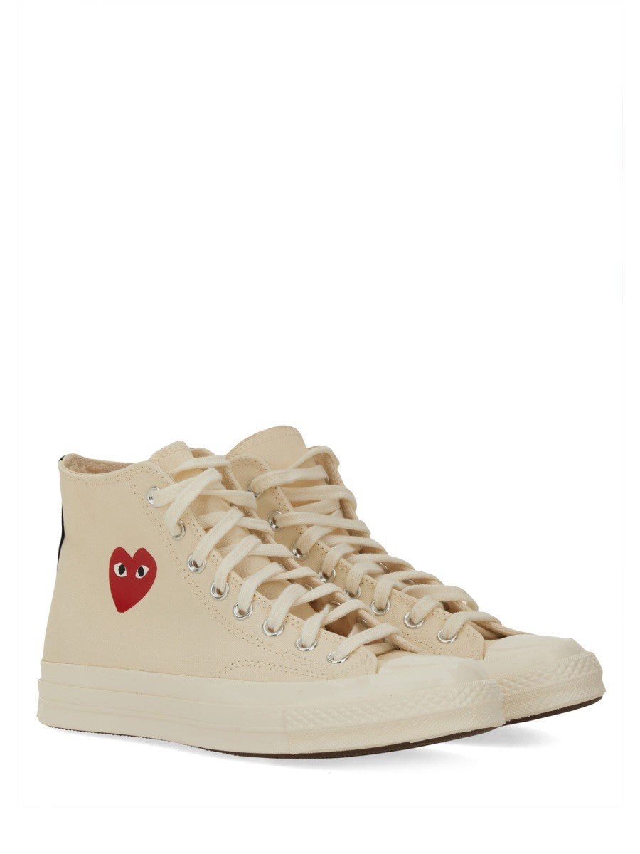 COMME DES GARCONS PLAY CONVERSE SNEAKER CON LOGO