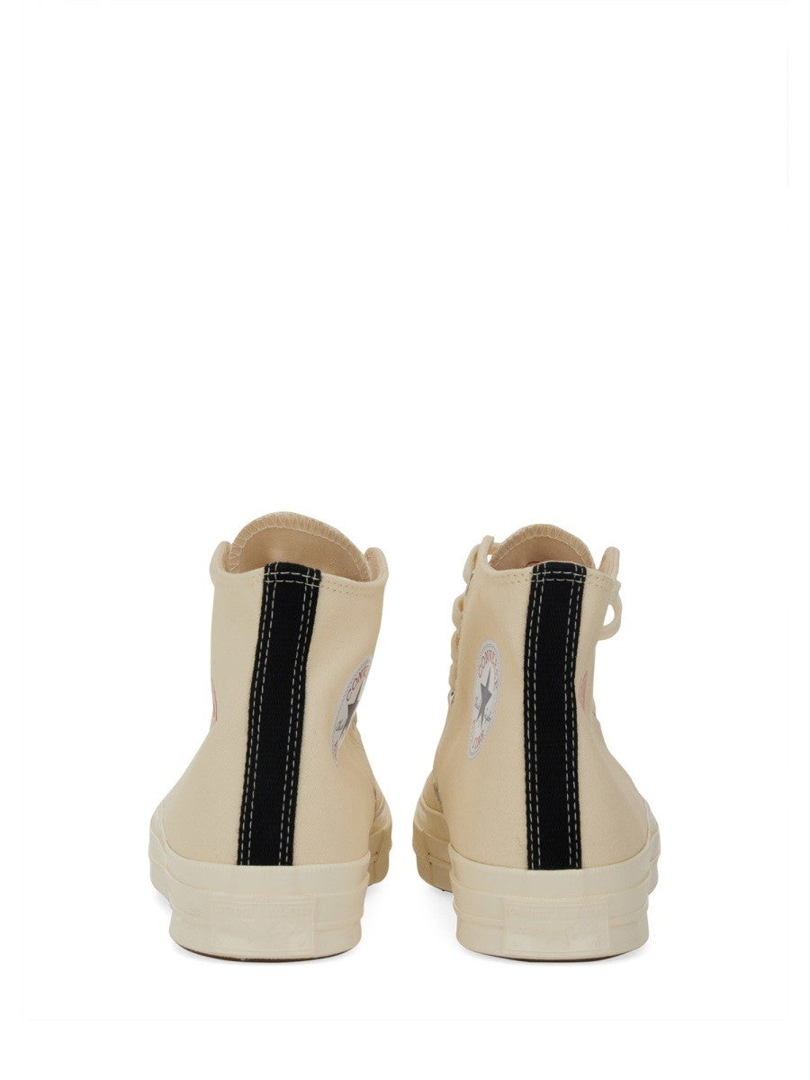 COMME DES GARCONS PLAY CONVERSE SNEAKER CON LOGO