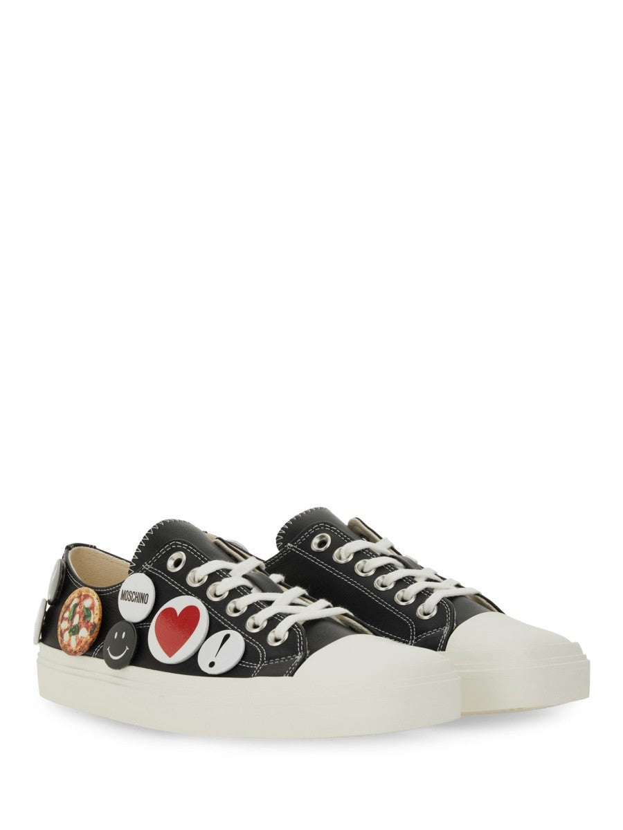 Moschino SNEAKERS WITH PINS