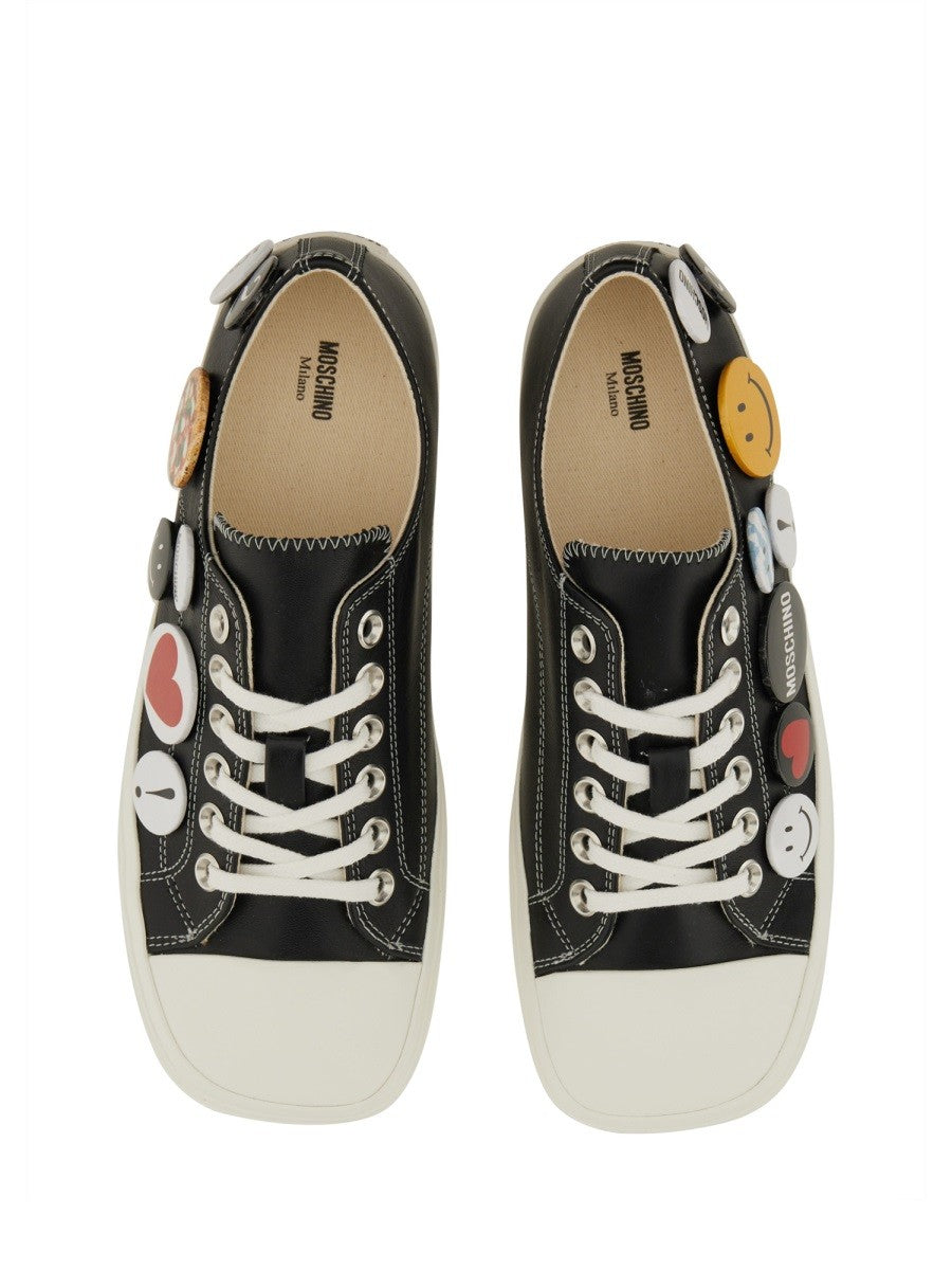 Moschino SNEAKERS WITH PINS