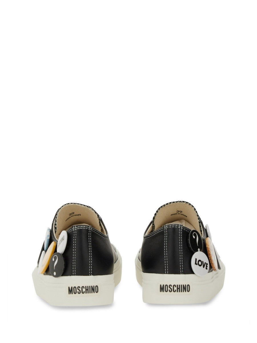 Moschino SNEAKERS WITH PINS