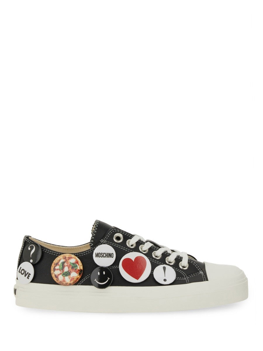 Moschino SNEAKERS WITH PINS