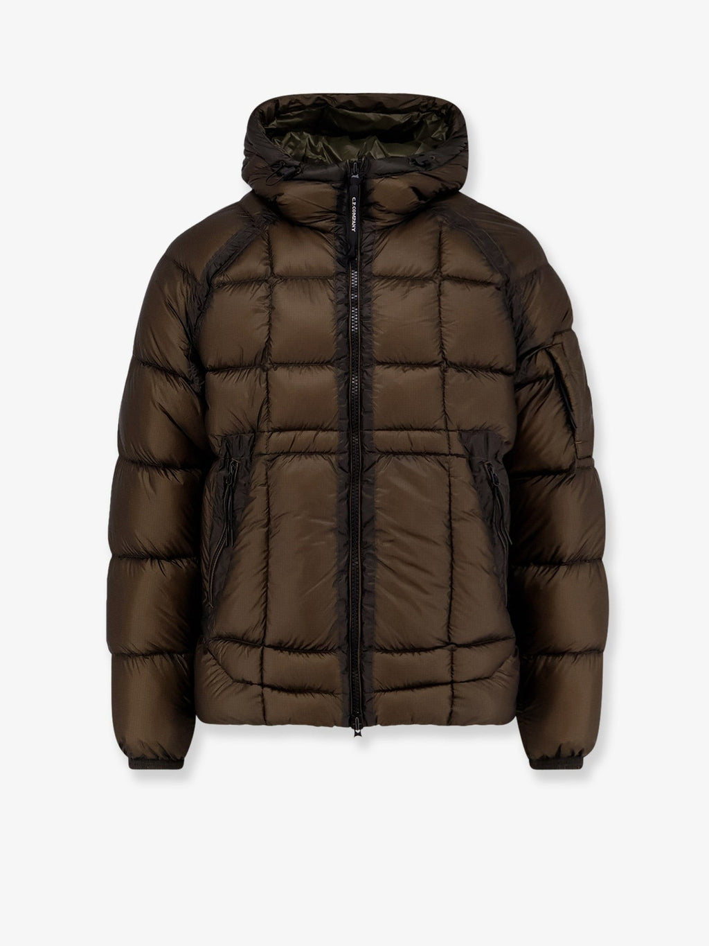 C.P.COMPANY Soft shell nylon down jacket