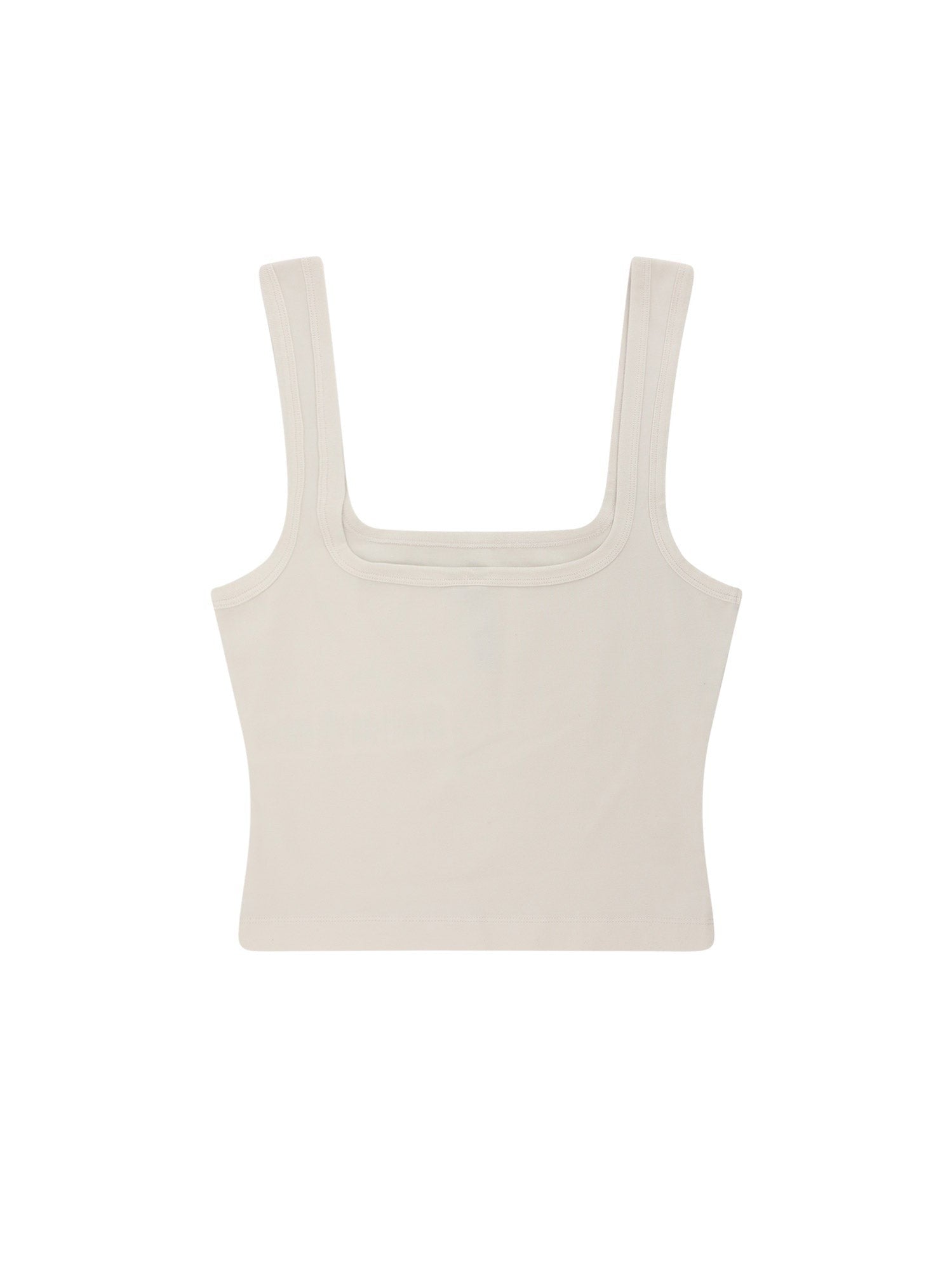 ENTIRE STUDIOS Square Neck cotton top