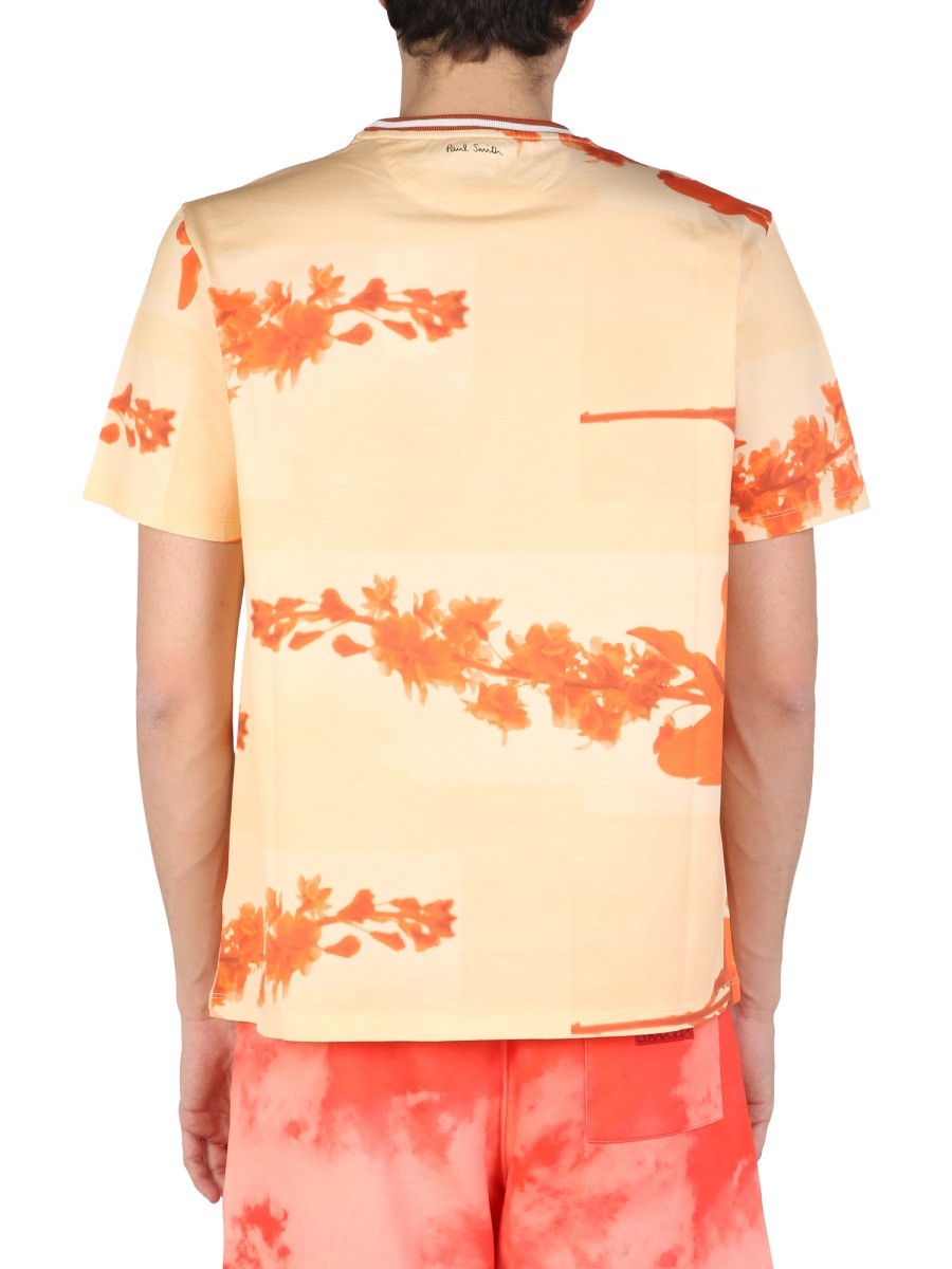PAUL SMITH STEM FLORAL T-SHIRT