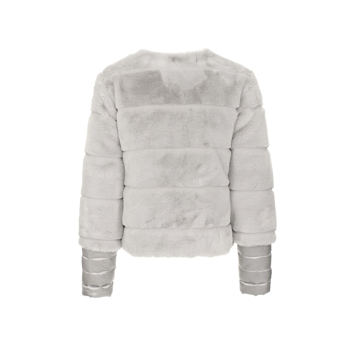 Maison Espin Woman Grey Jackets