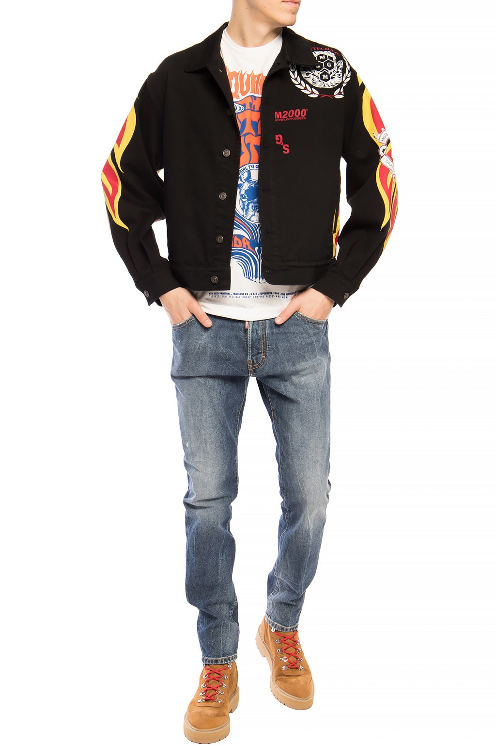 Dsquared2 Man Blue Jeans