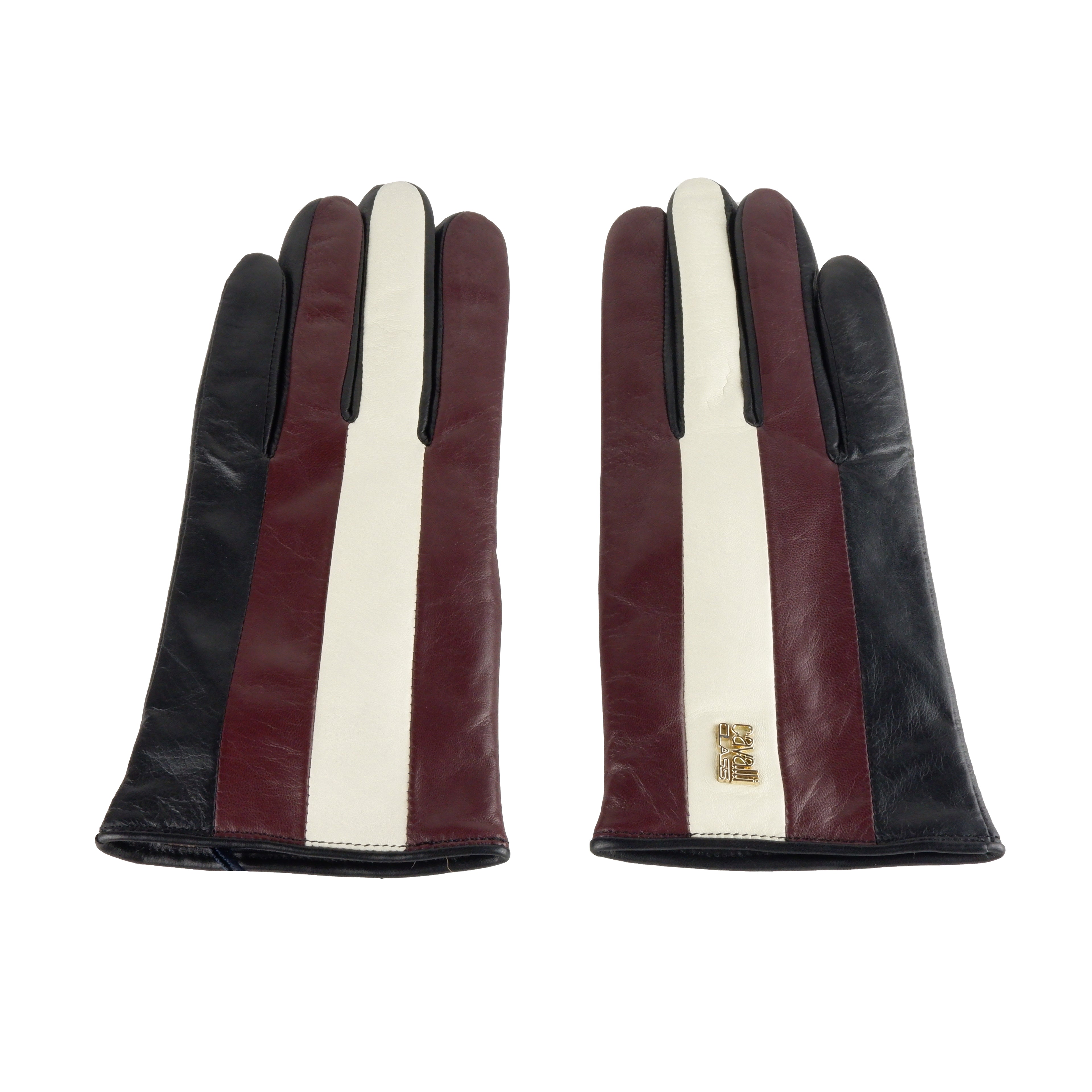 Cavalli Class Woman Red Gloves