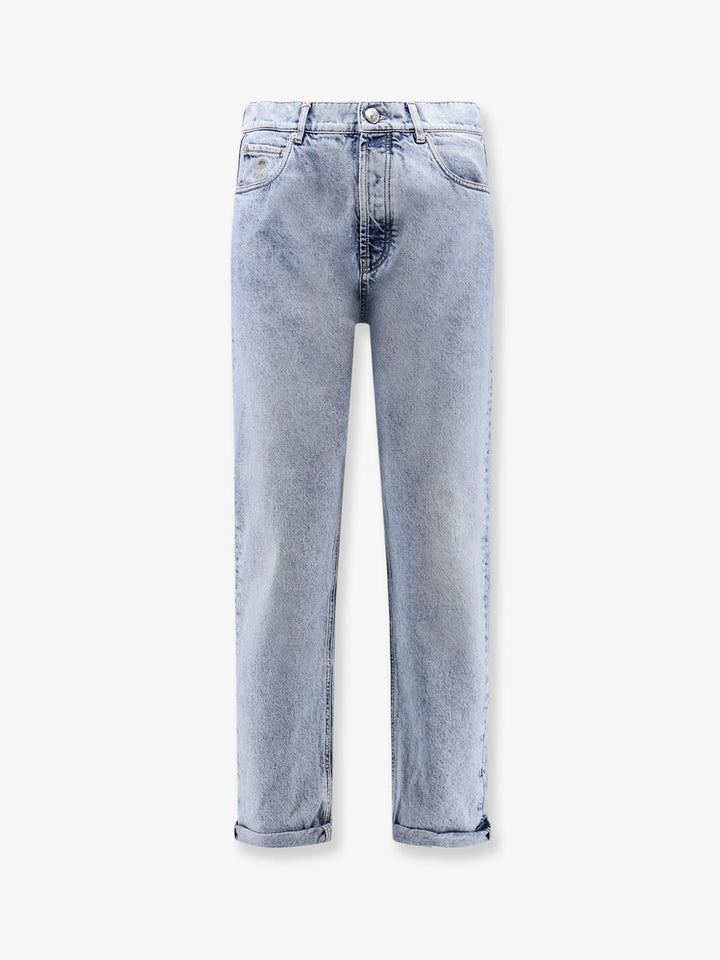 Brunello Cucinelli Stone-washed denim jeans