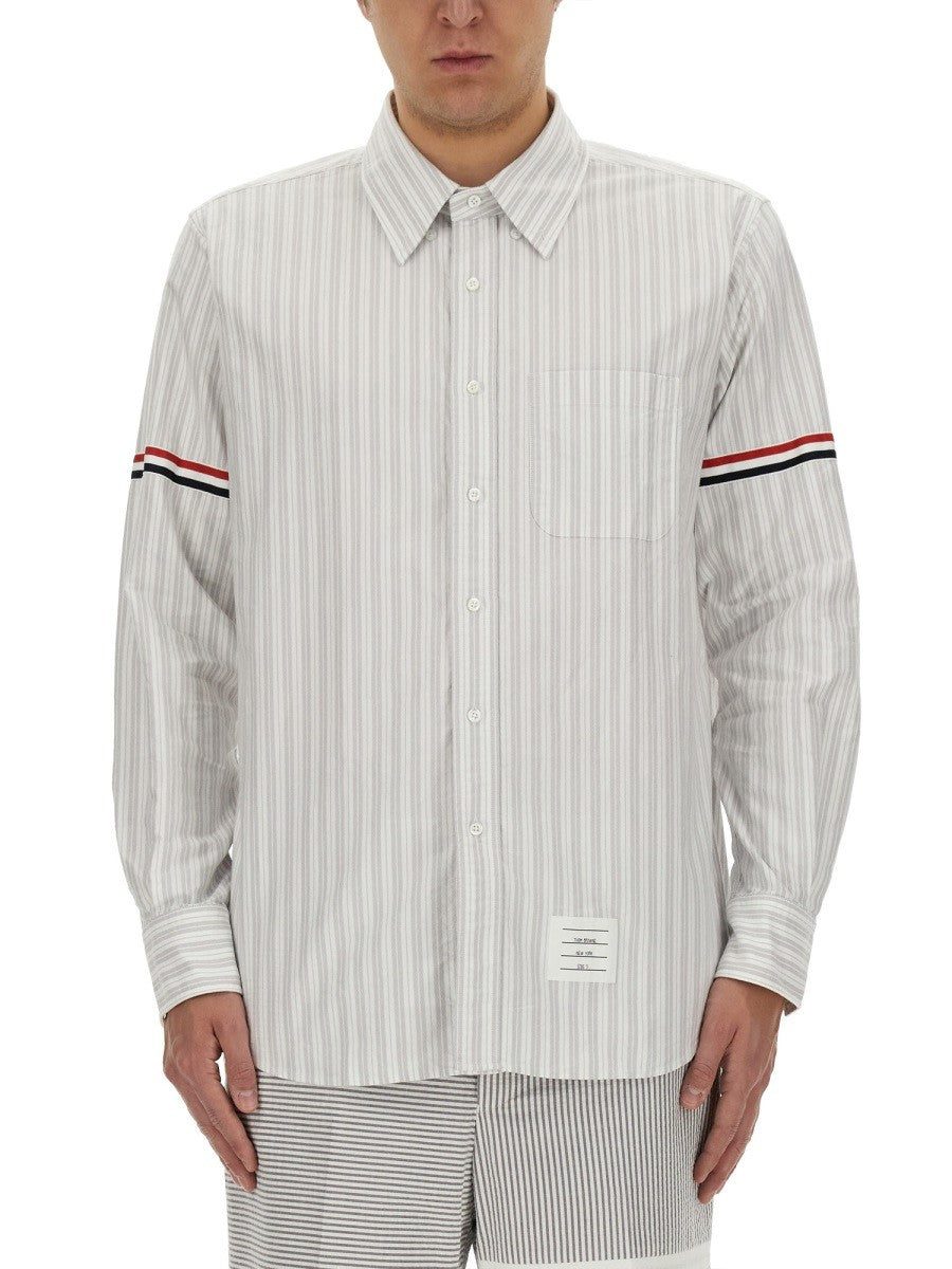 THOM BROWNE STRAIGHT FIT SHIRT