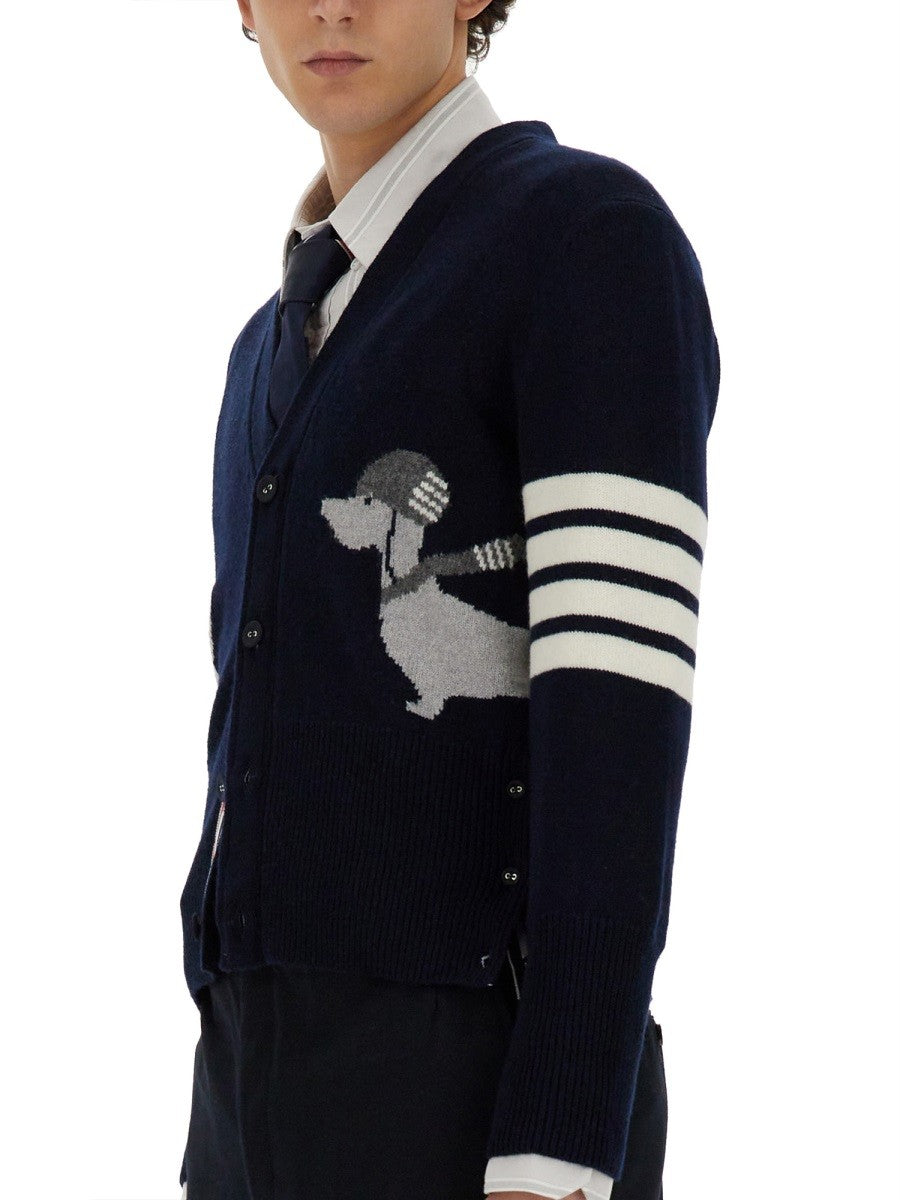 THOM BROWNE STRAIGHT FIT SHIRT