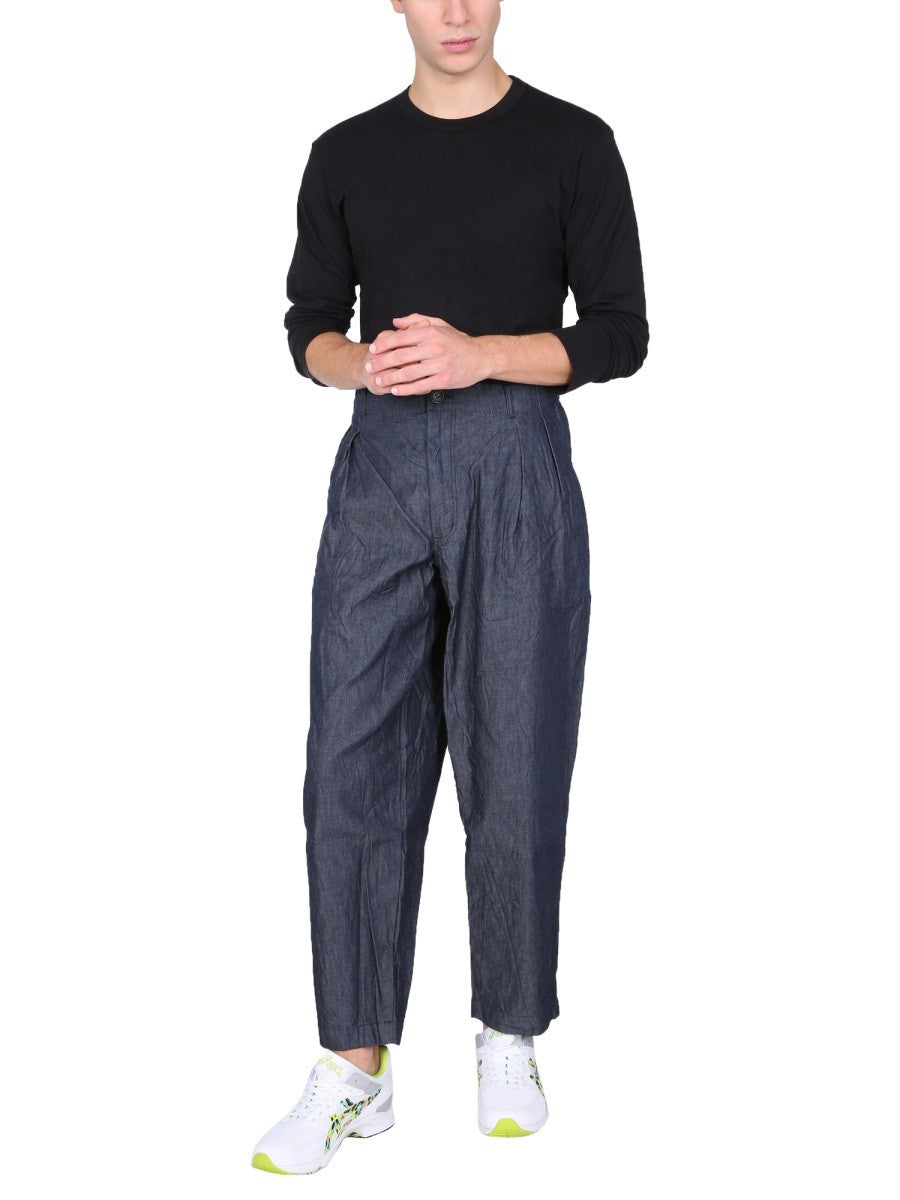 COMME DES GARCONS SHIRT STRAIGHT FIT TROUSERS