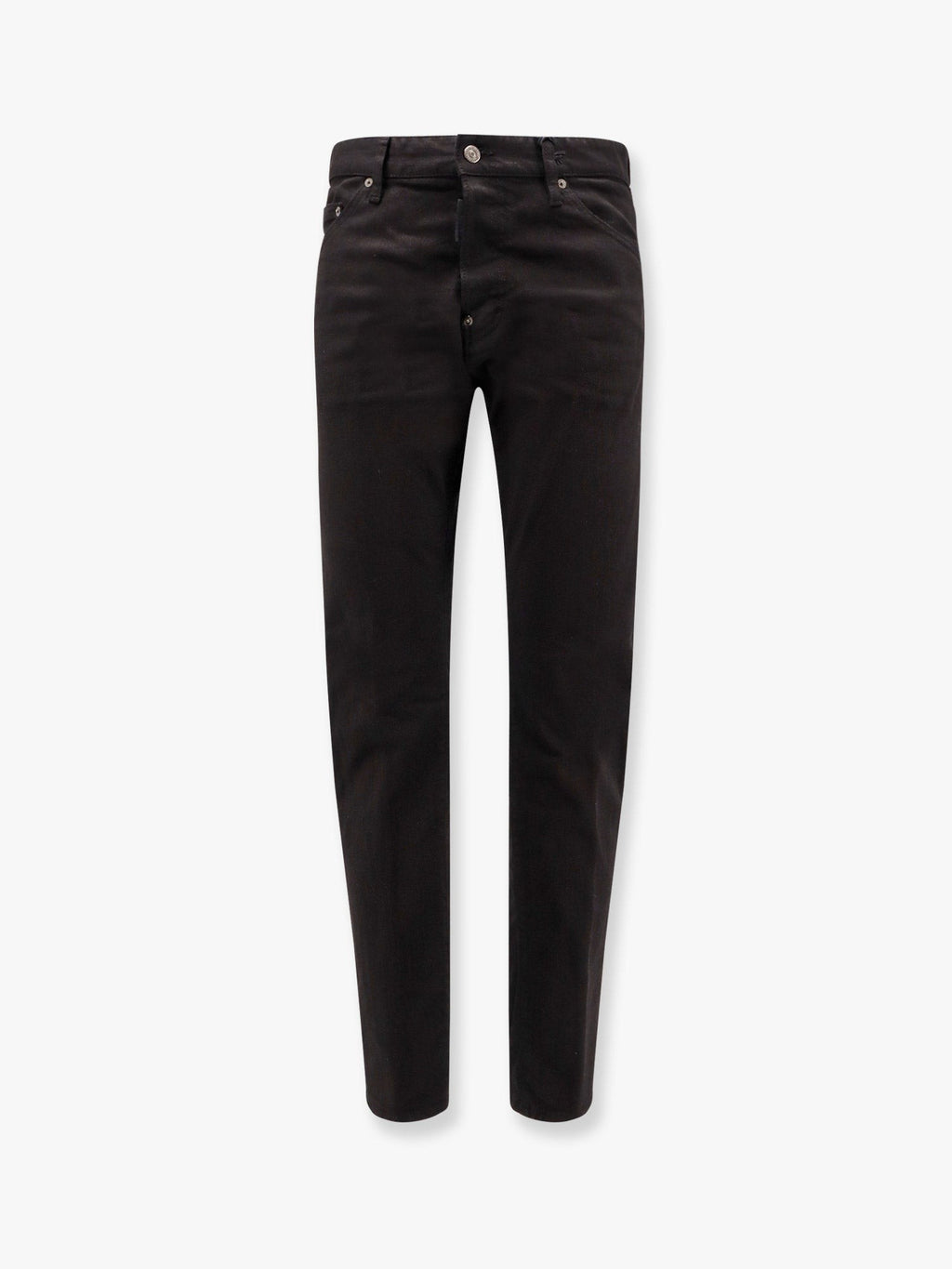 Dsquared2 Stretch cotton trouser with white bull tag
