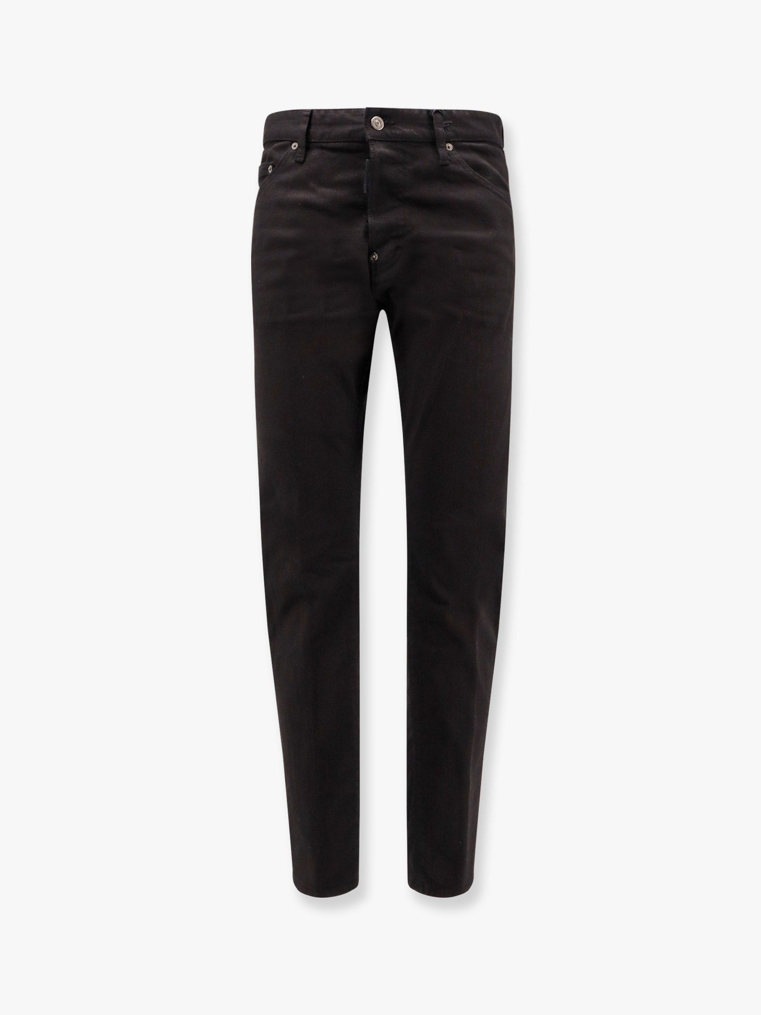 Dsquared2 Stretch cotton trouser with white bull tag