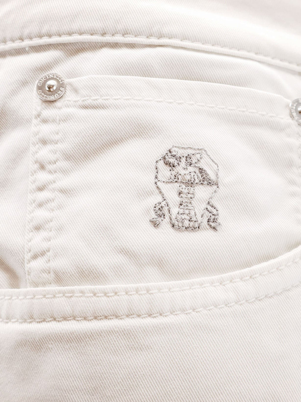 Brunello Cucinelli Stretch cotton trousers