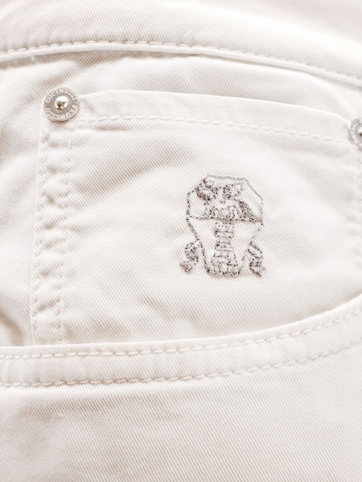 Brunello Cucinelli Stretch cotton trousers