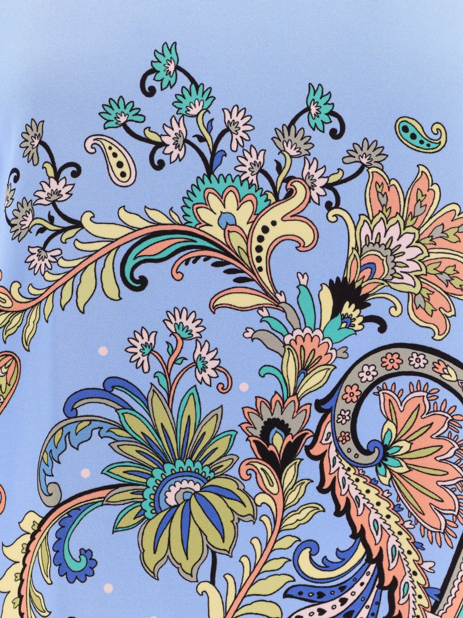 Etro Stretch viscose dress with iconic print