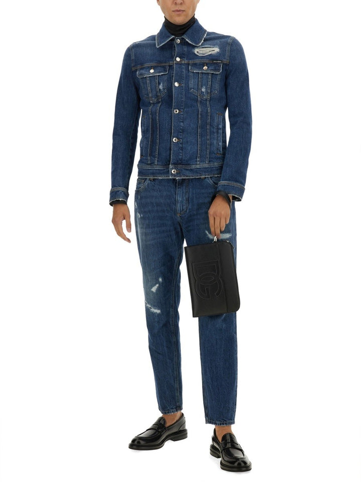 Dolce & Gabbana STRETHC DENIM JACKET