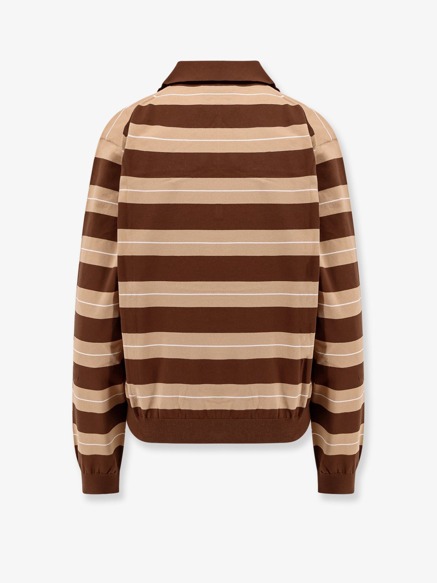 Miu Miu Striped cotton polo shirt