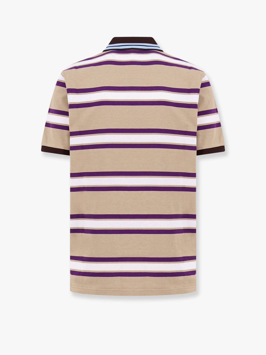 Gucci Striped cotton polo shirt