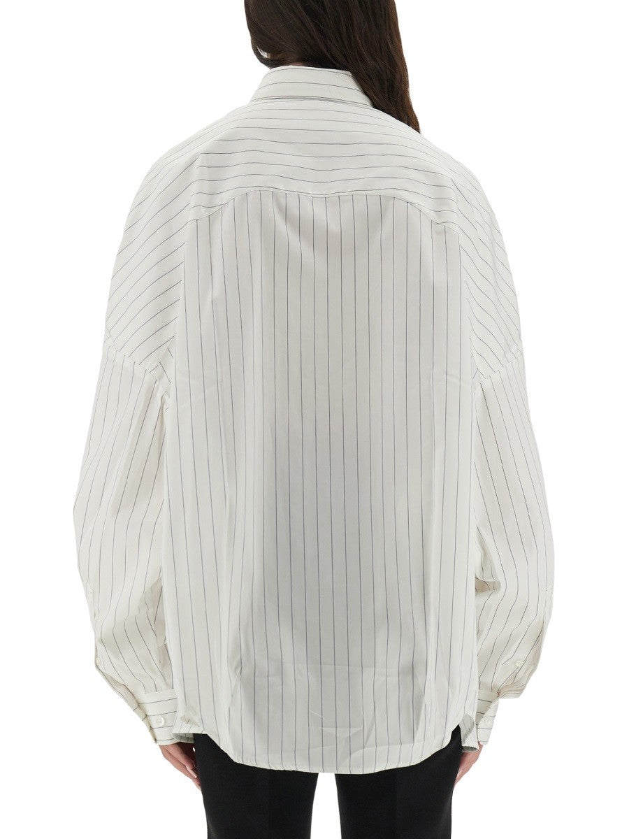 Dries Van Noten STRIPED COTTON SHIRT