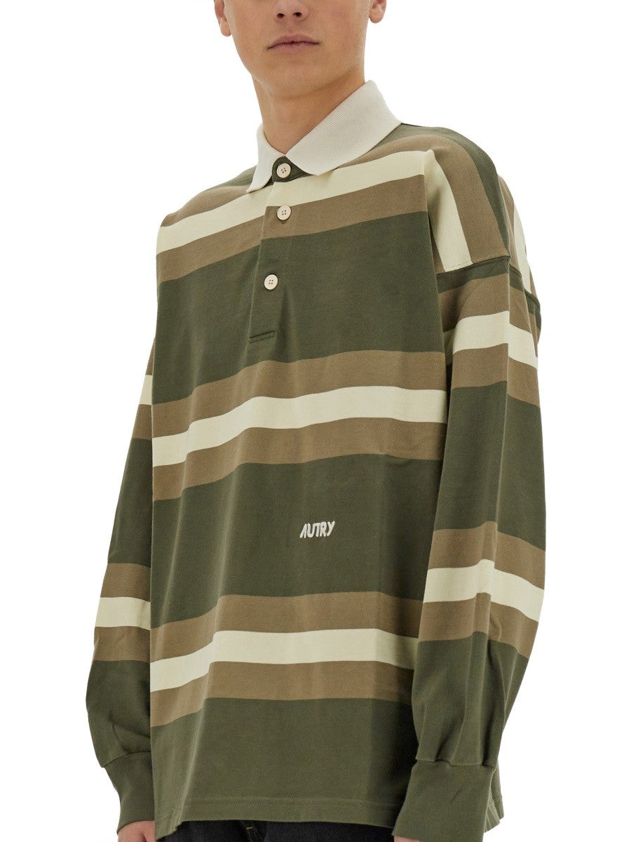 Autry STRIPED POLO.
