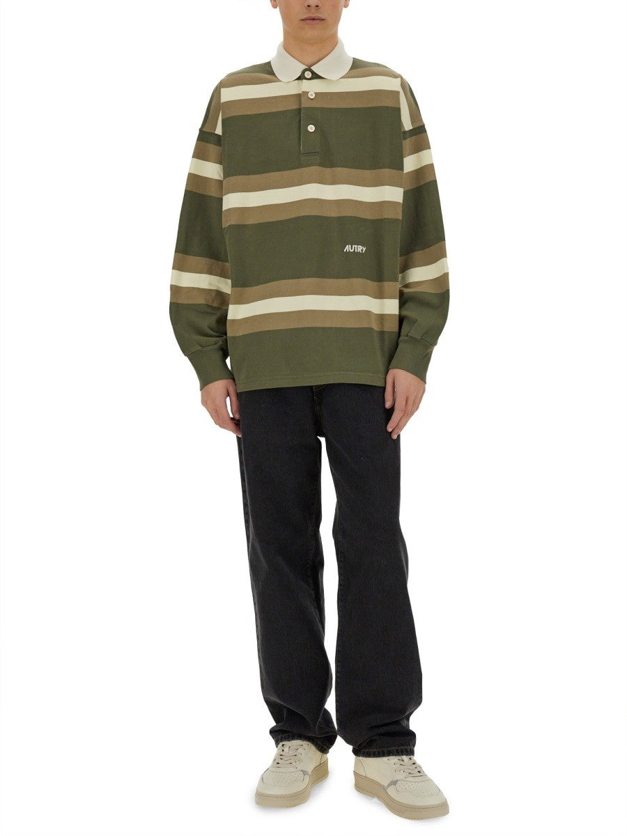 Autry STRIPED POLO.