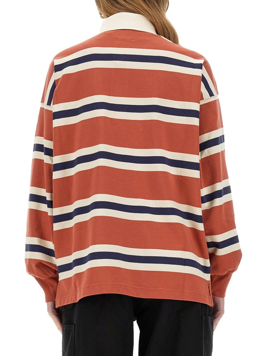 Autry STRIPED RUGBY POLO SHIRT