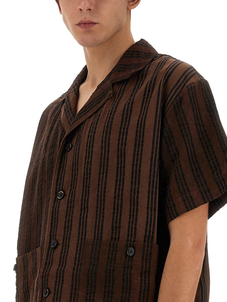 UMA WANG STRIPED SHIRT