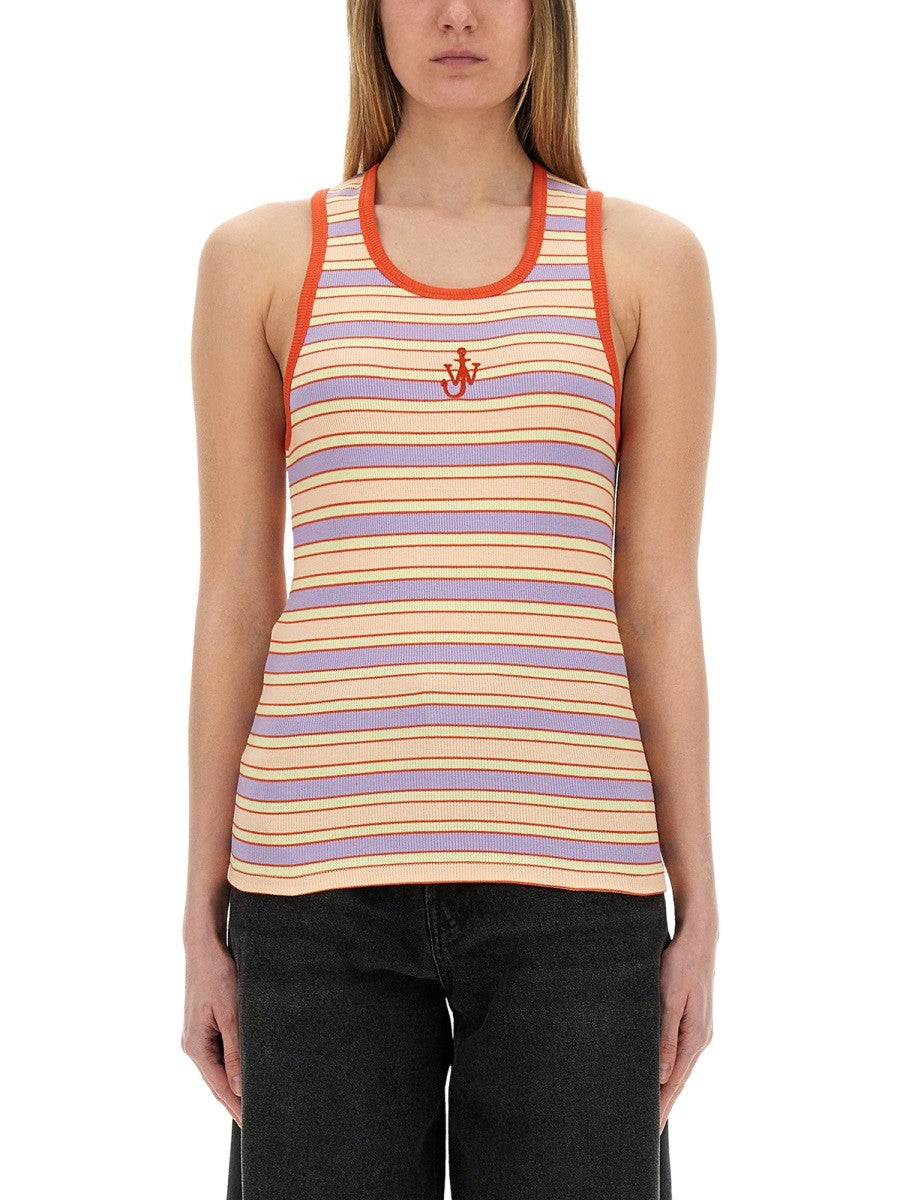 jw anderson STRIPED TANK TOP