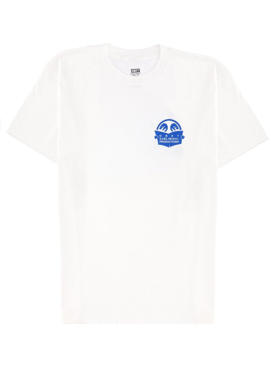 OBEY "SUBLIMINAL PRODUCTIONS" T-SHIRT