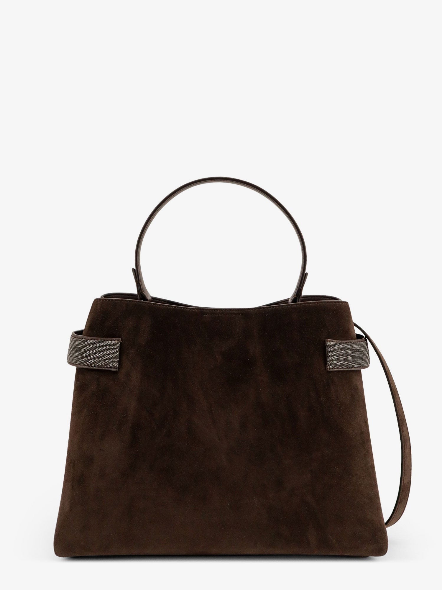 Brunello Cucinelli Suede shoulder bag