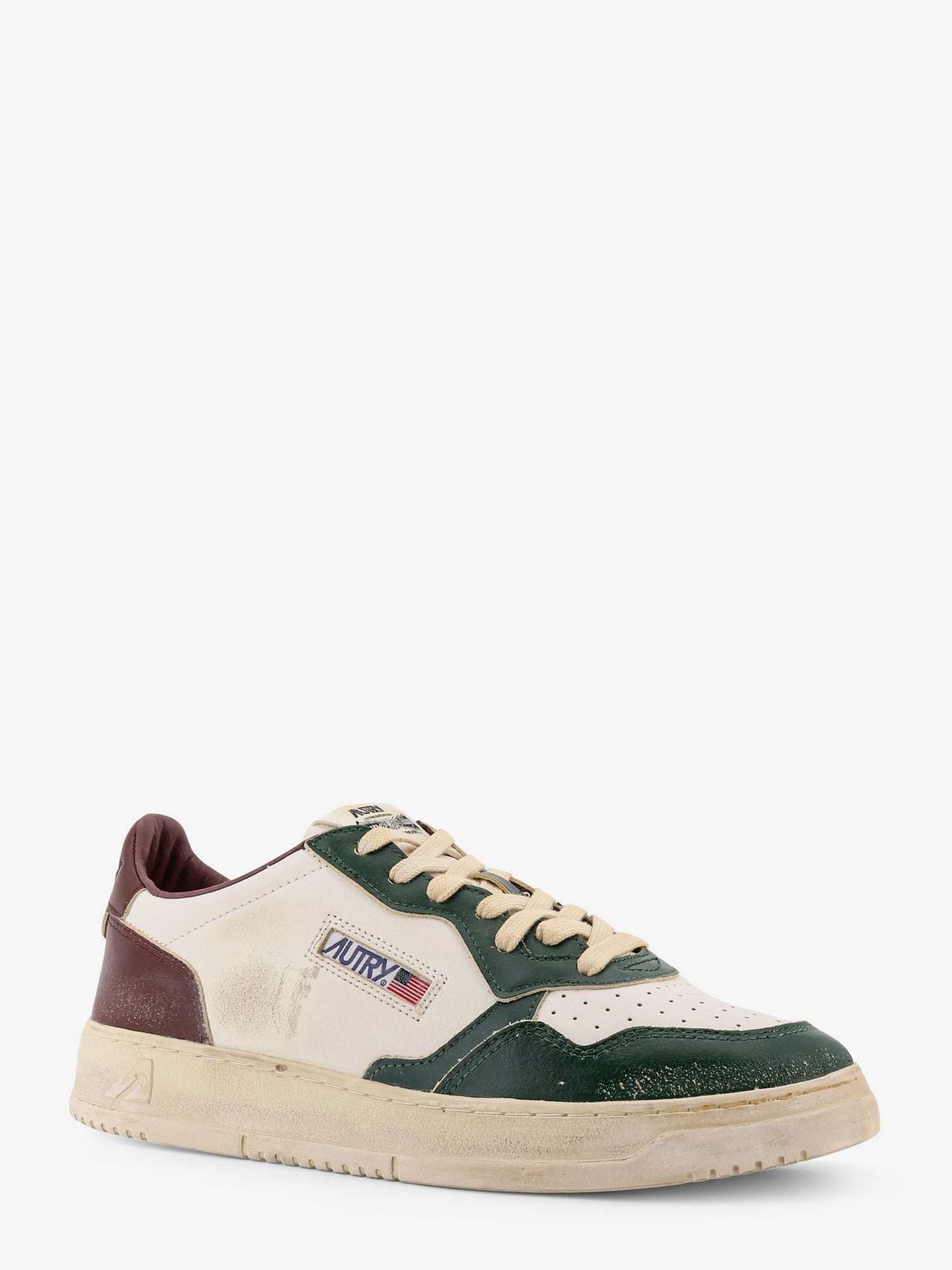 Autry Super Vintage leather low-top sneakers