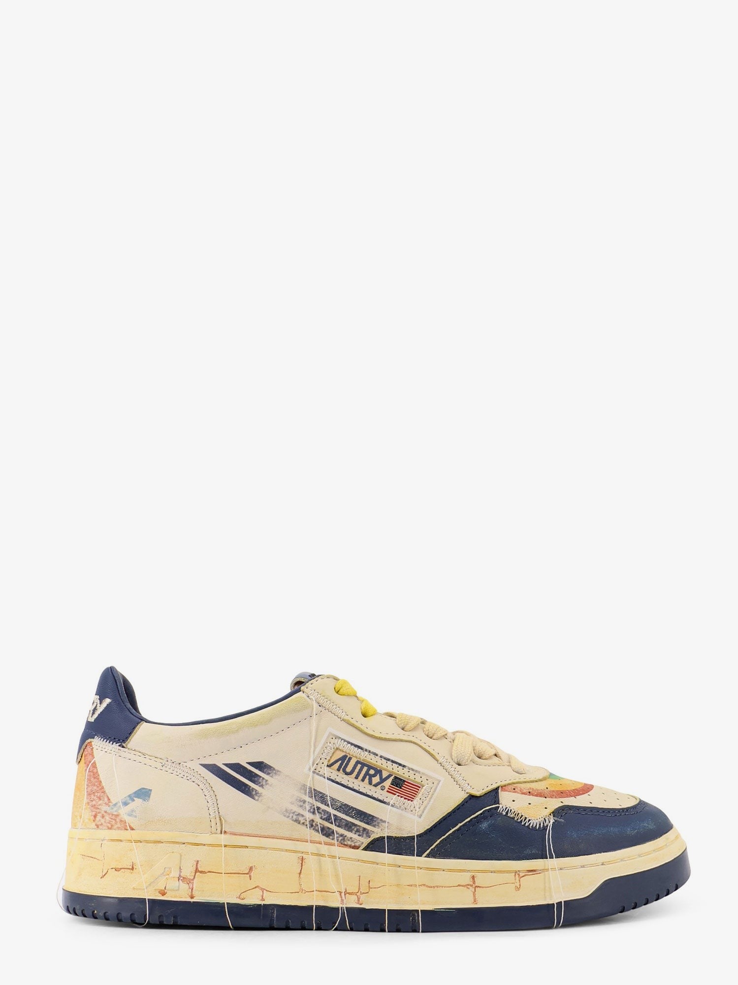 Autry Super Vintage leather low-top sneakers