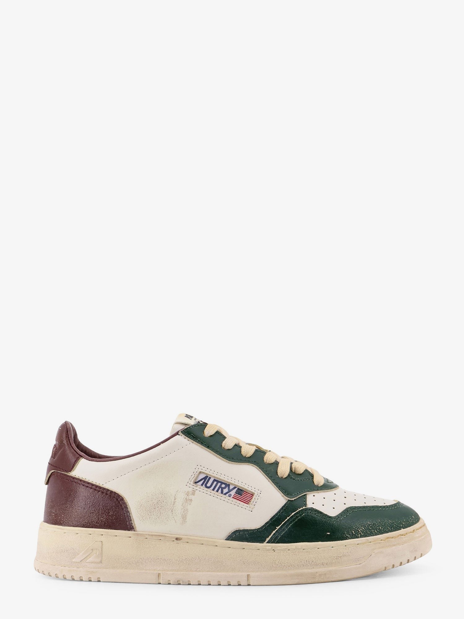 Autry Super Vintage leather low-top sneakers