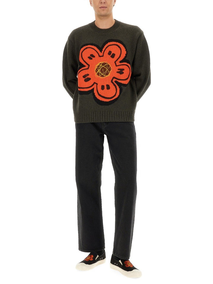 Kenzo SWEATER WITH "BOKE FLOWER"