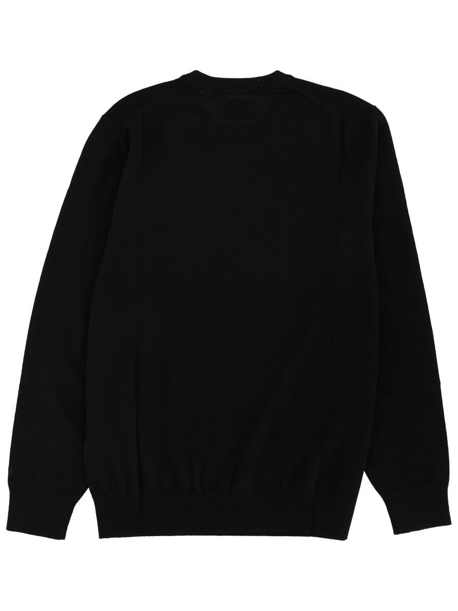 MC2 SAINT BARTH SWEATER WITH EMBROIDERY