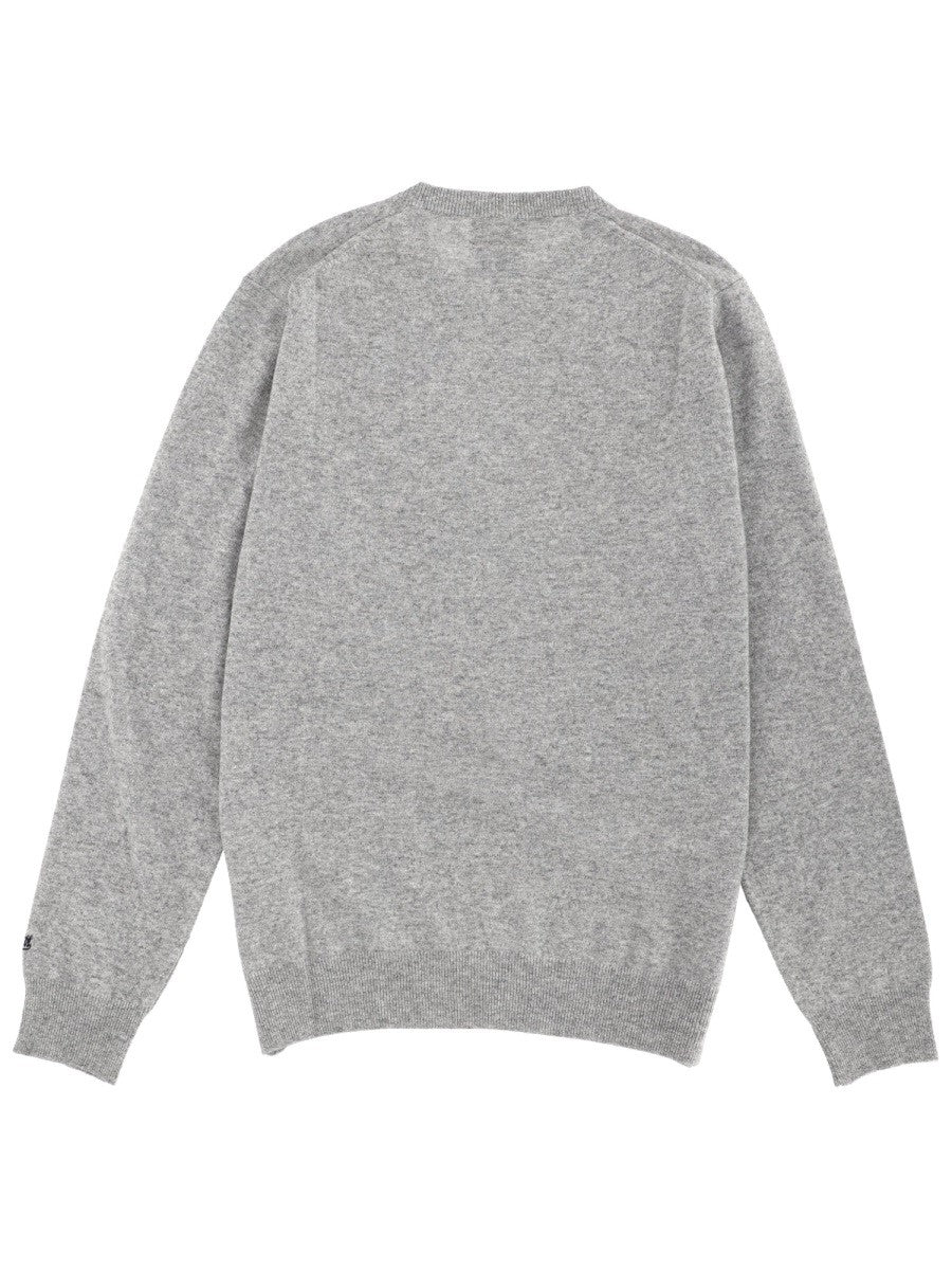 MC2 SAINT BARTH SWEATER WITH EMBROIDERY